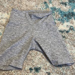 Grey biker shorts for sale